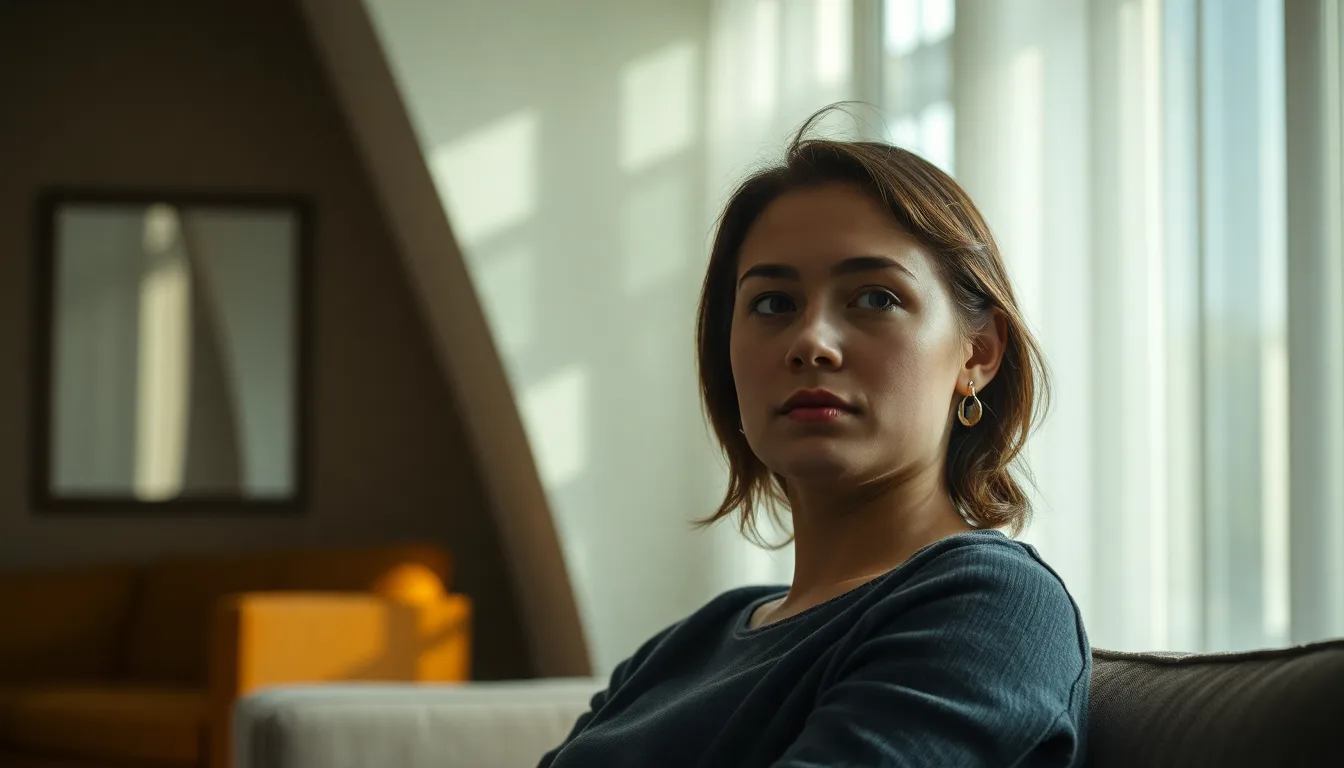 Schéma visuel montrant l'impact des pensées négatives sur le bien-être personnel.