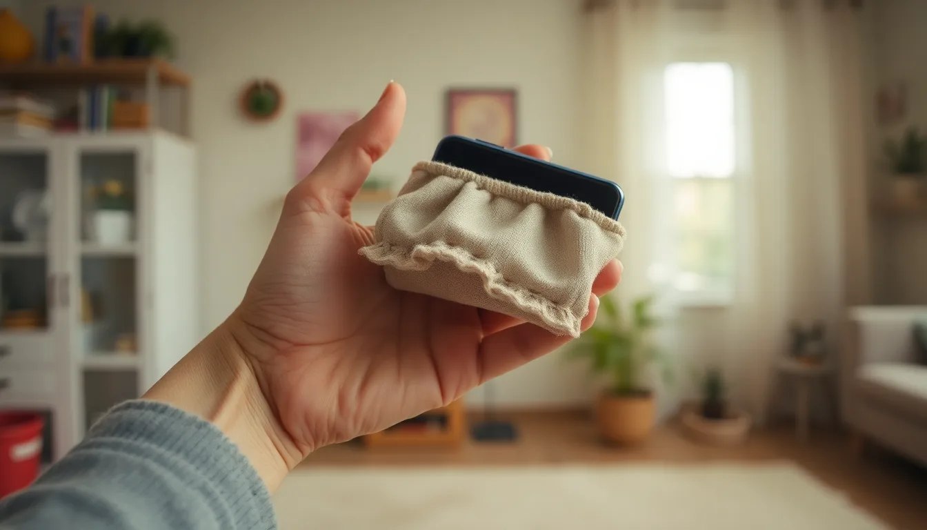 Vieux vêtements transformés en objets du quotidien