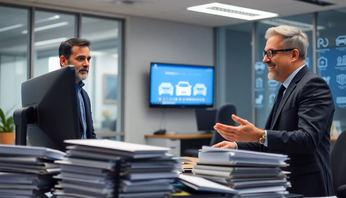 Document officiel numérique sur écran