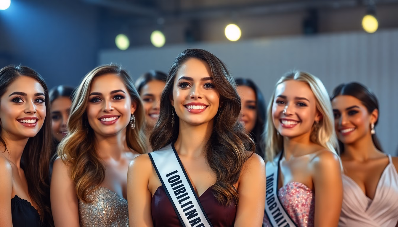 portraits des candidates Miss Lorraine Amneville