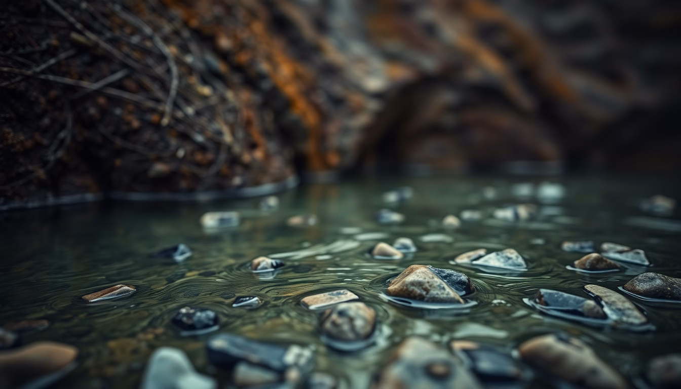 paysage montagneux Terre de Feu ciel étoilé