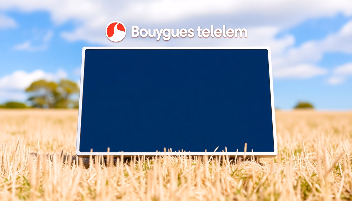 logos Bouygues Telecom et SFR fusionnant
