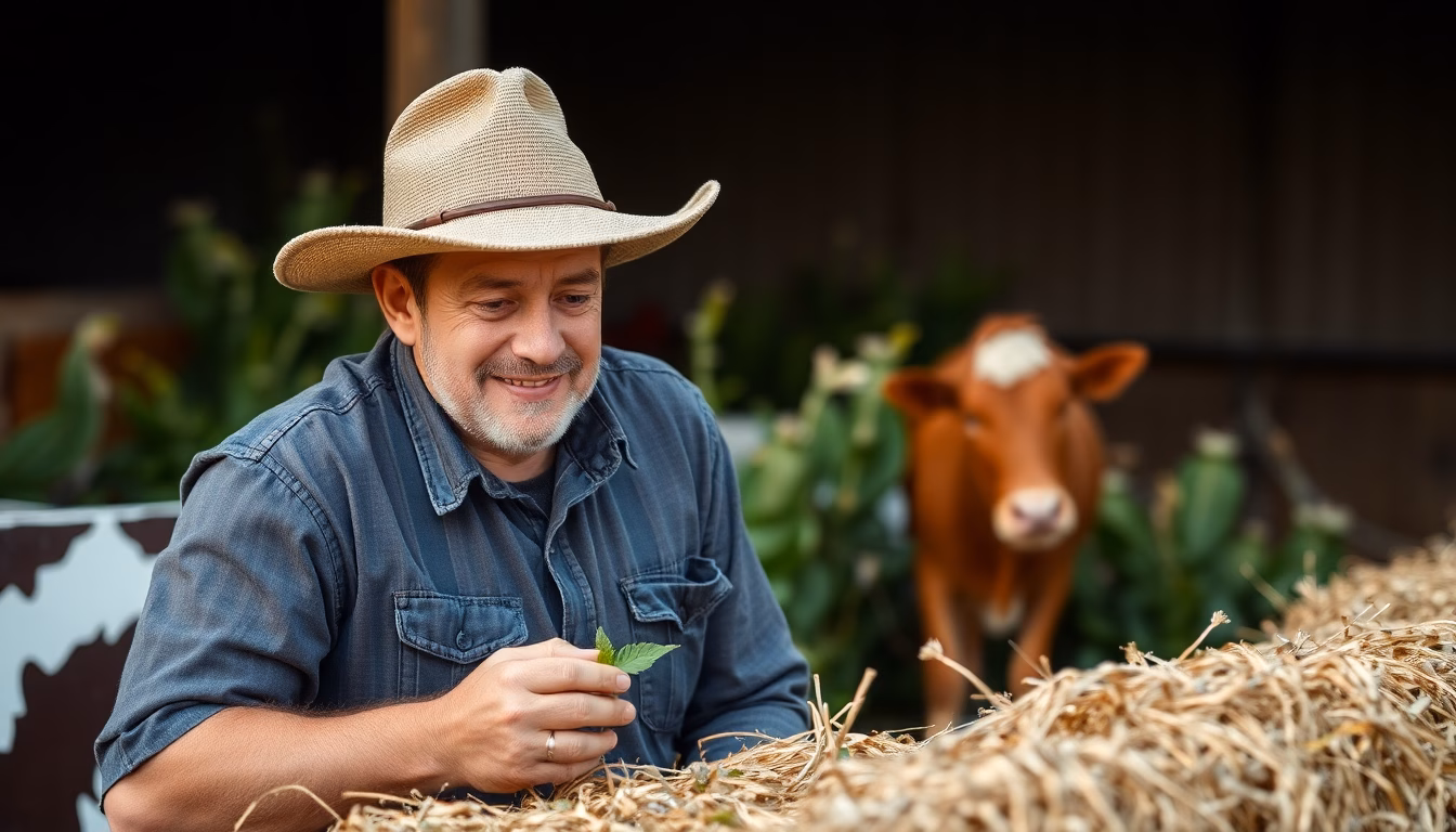 paysage de campagne avec un cœur