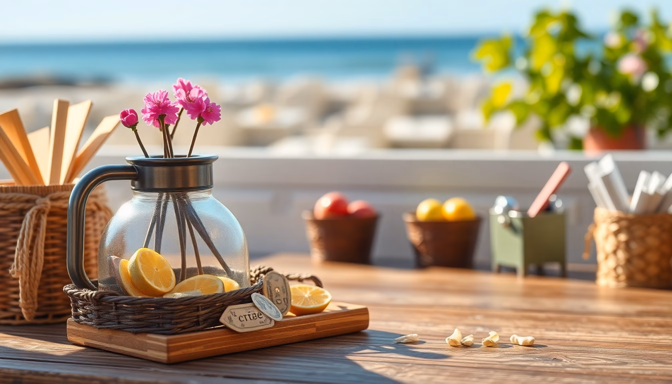 personne souriante avec une pile de pièces et des billets volants