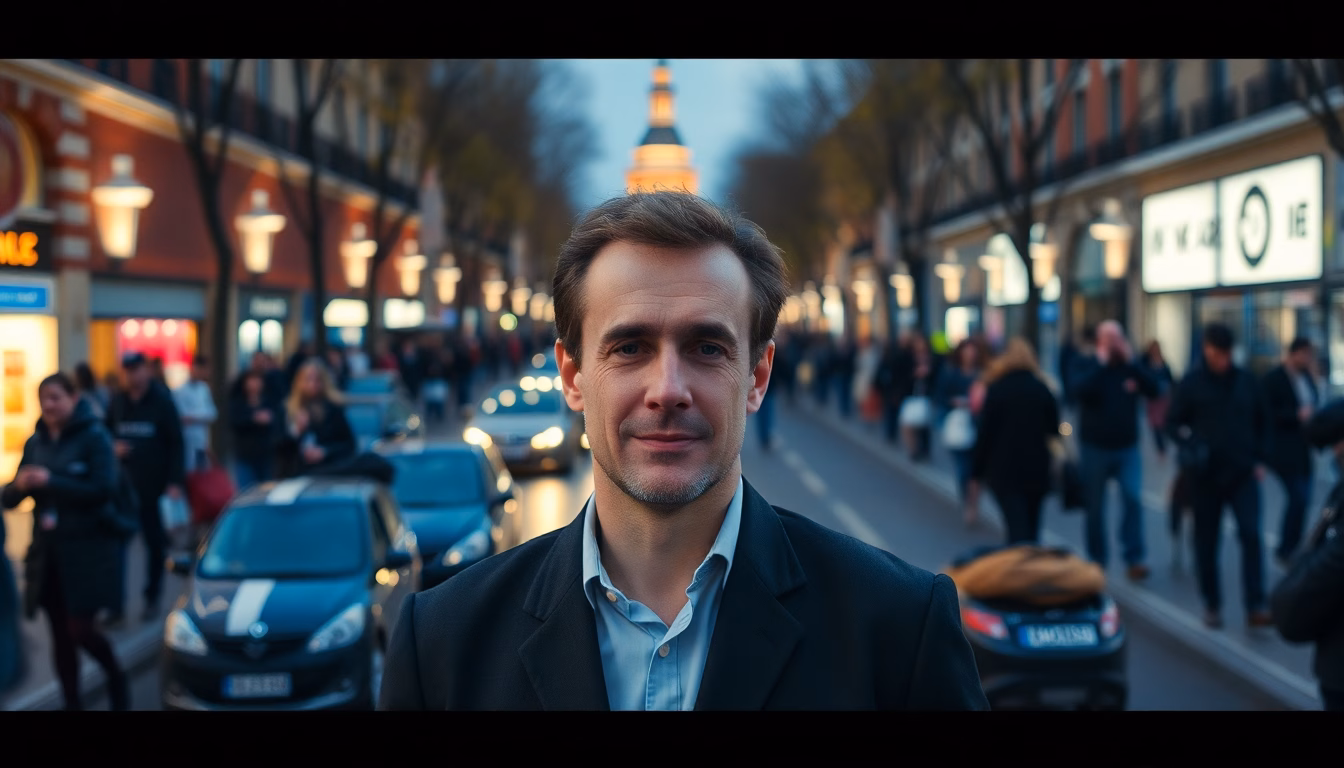 Emmanuel Macron en visite à Toulouse