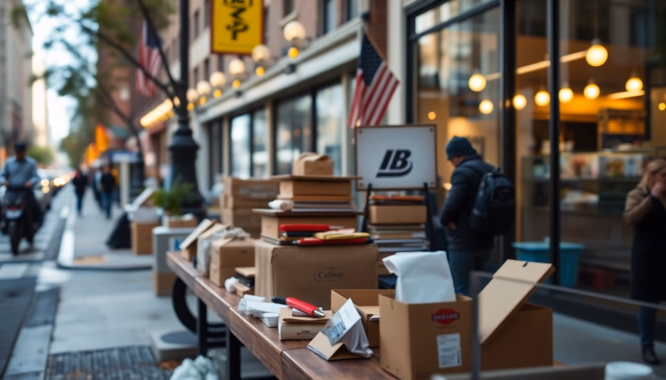 Maire de New York annonçant une mesure importante