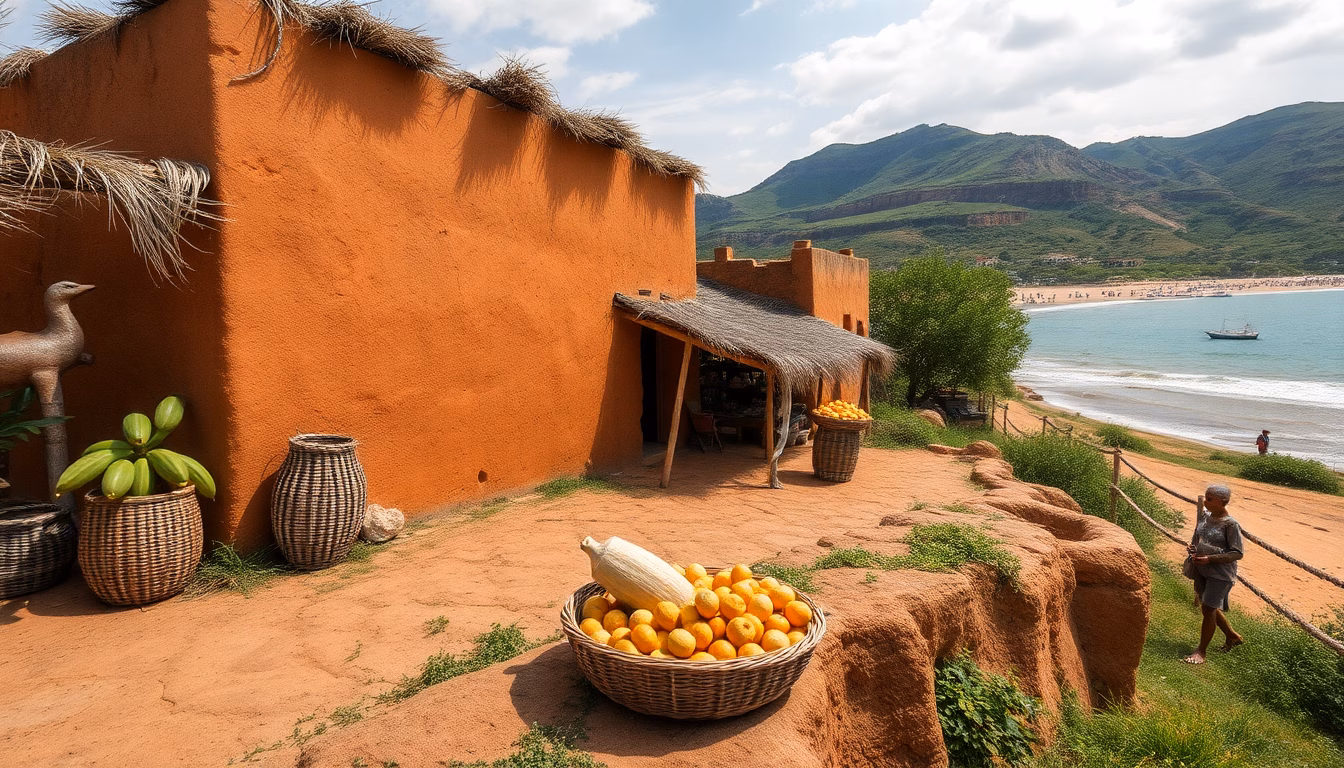 Montage photo Maroc et Mozambique